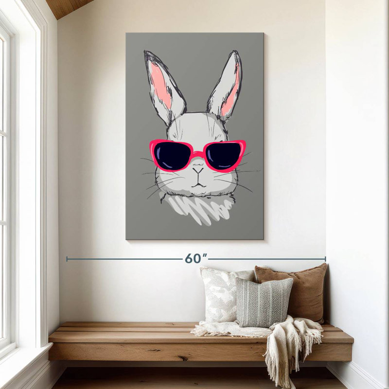 Brampt Cool Bunny, 48" H x 32" W