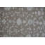 Tapis oriental jaune / beige / gris en coton / laine 8 pi 2 po x 10 pi 2 po Oriental