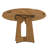 Round Farmhouse Dining Table For 4, 47 Inch MDF Circle Table With Warm Oak Finish, 300Lb Capacity, Easy Assembly For Various Rooms