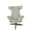 Alexandia Velvet Swivel Armchair-1056071819