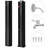 Solar Powered Portable Plastic / Acrylic Free Standing Outdoor Shower and Footwash Spout