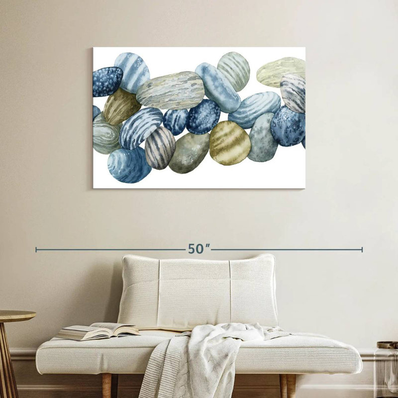 Alvord Found Pebbles III, 26" H x 39" W