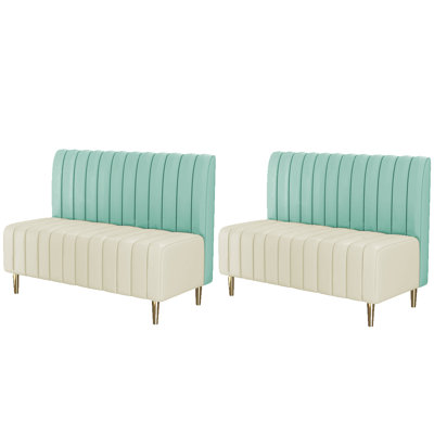 Kantina Faux Leather Upholstered Bench