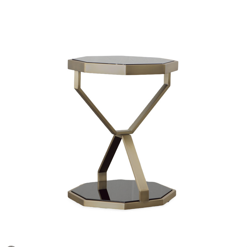Compositions Glass End Table