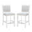 Nahumveer Solid Wood Upholstered Counter Stool