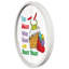 «The Grinch Too lot Hash and Roast Beast», reproduction encadrée blanche-475220524