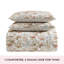 Ensemble d'édredon réversible en coton Laura Ashley-110916556-89062229