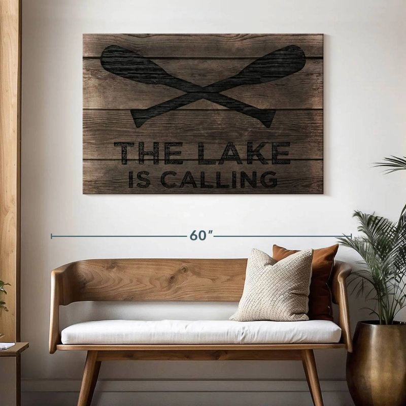 Senne Lake Is Calling, 32" H x 48" W