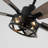 Farmhouse Ceiling Fan With Dual-Color Blades And Remote Control