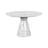 Anshum Round Dining Table - White