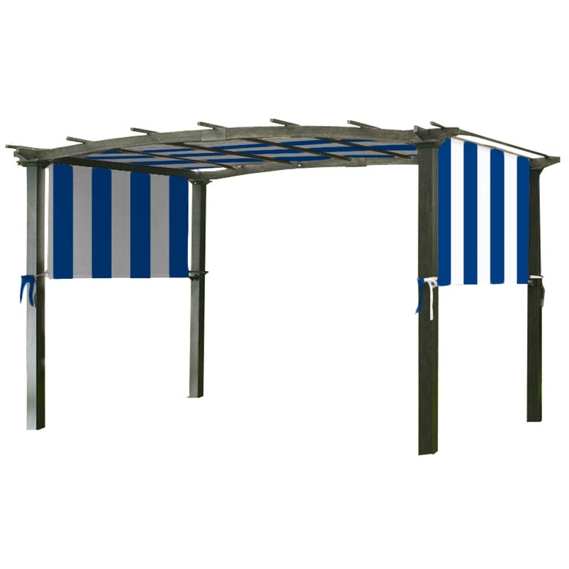 Auvent de remplacement pour cadres de pergola universels, Bleu Cabana