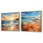 «Beach Photo Sunlit Coastline» 2 pièces-254218937-254219077