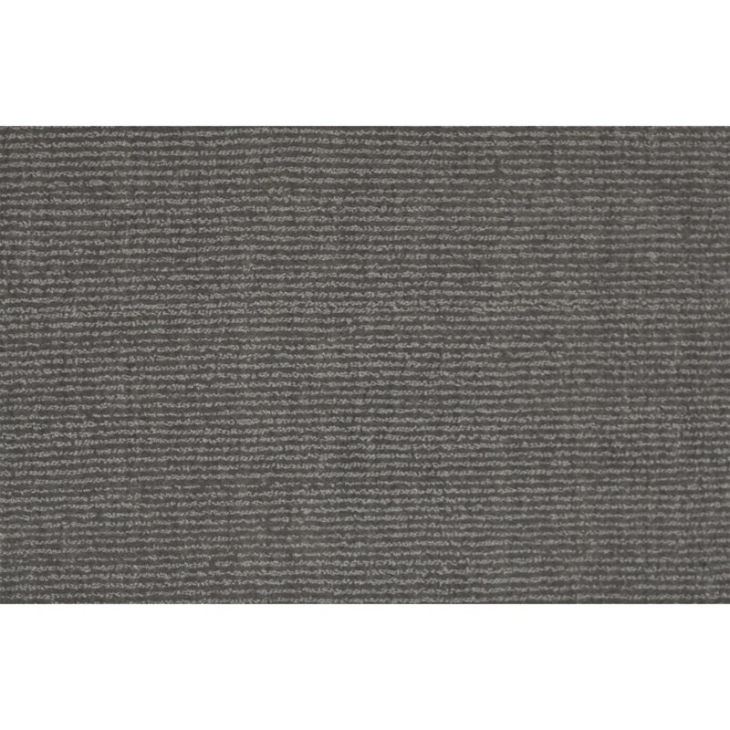 Tapis gris foncé noué à la main de haute qualité