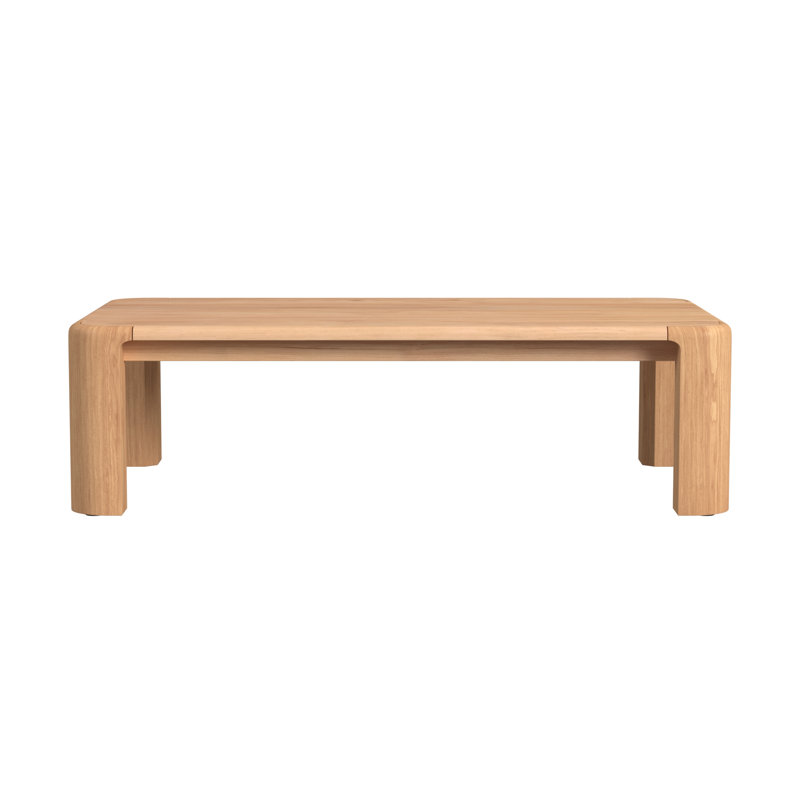Table basse en teck naturel
