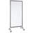Freestanding Steel Reversible Magnetic Large - 6' - 8' Whiteboard