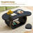 Modern Cloud Coffee Table with 1.5" Thick Tabletop-1938650509
