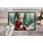 Mastiff and Santa Claus Doormat-112753856