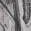 Tapis gris abstrait 5 pi x 8 pi Dhurrie