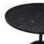 Viola End Table- 22"-Antique White Marble-554096606