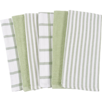 Stripe Dish Cloth Kitchen Towel