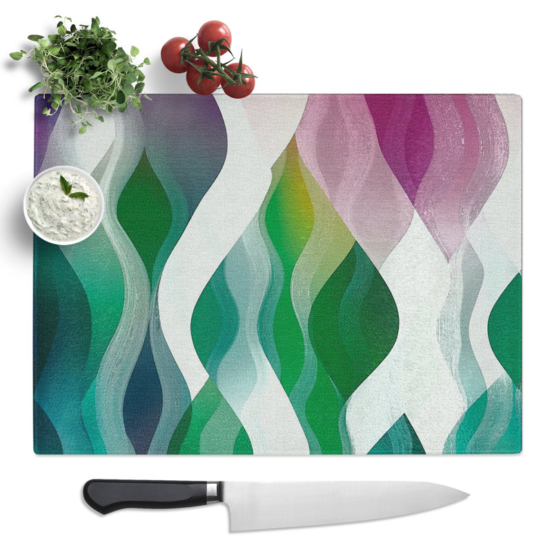 Ombre Pattern Vol.1  Glass Chopping Board
