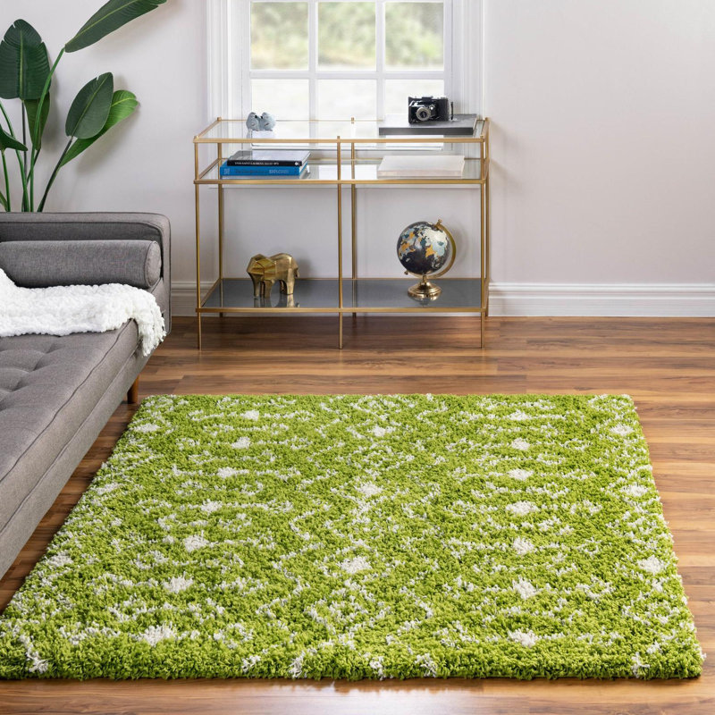 Tapis à poils longs Griego, Carré 4 pi 1 po