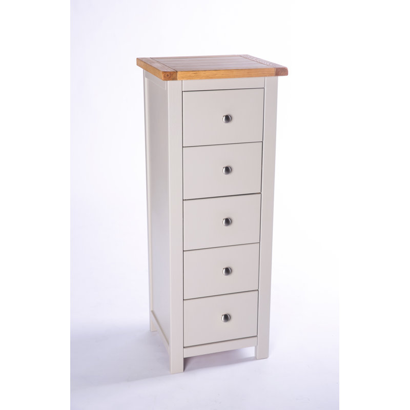 Alec 45cm W Chest of Drawers, Chrome