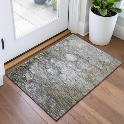 Premium Machine Washable Alijah AMF1278 Abstract Rug