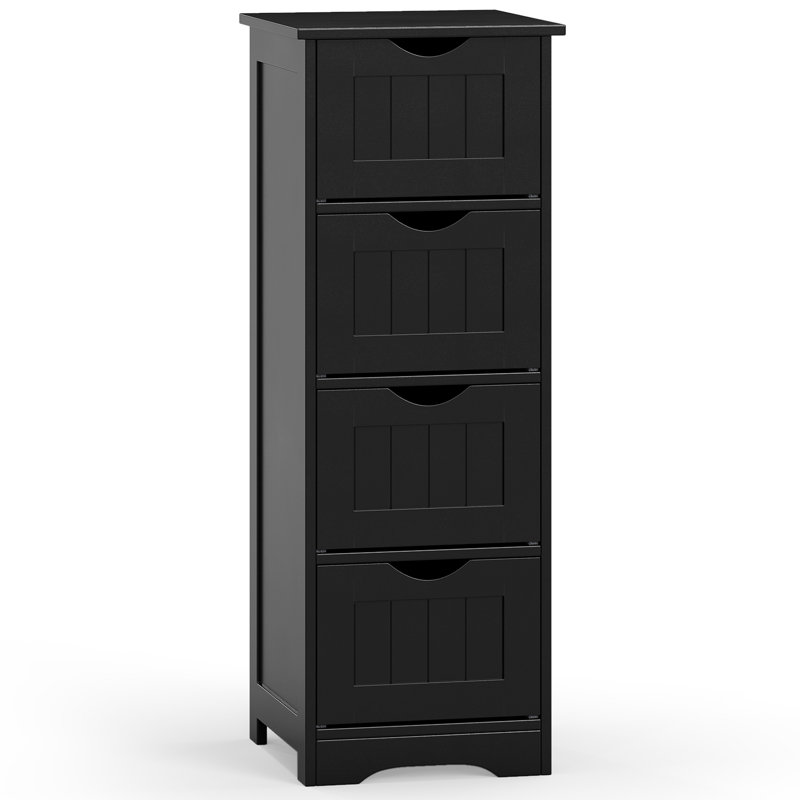 Holyfield Linen Cabinet, Black
