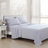 Laura Ashley Cotton Sateen Blend Solid Sheet Set-72163344-72163340