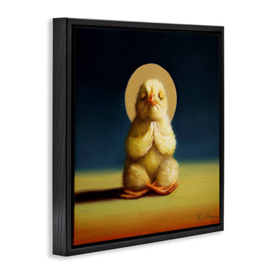 Meditating Yoga Chick