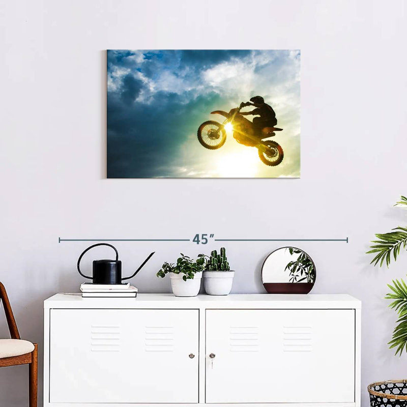 Sireci Dirt Bike Jump, 20" H x 30" W