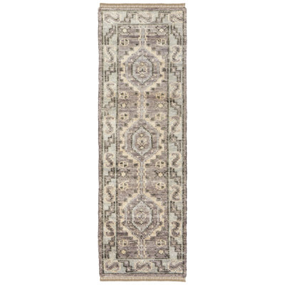 Narely Handmade Wool Geometric Area Rug