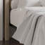 Lit rembourré avec 2 tables de chevet en lin Rissie-760805388-760805389