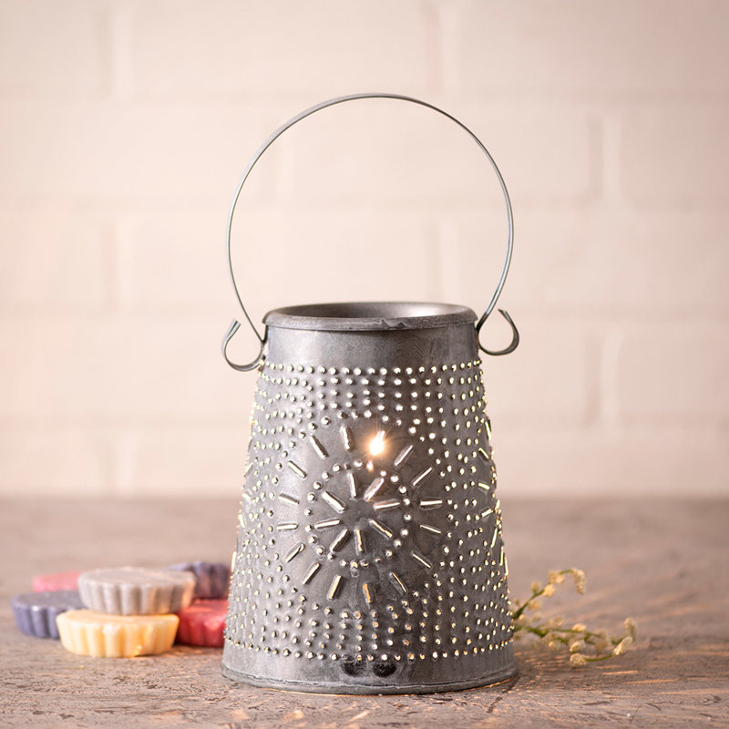 Bougie de fusion à cire originale sans parfum, Zinc patiné