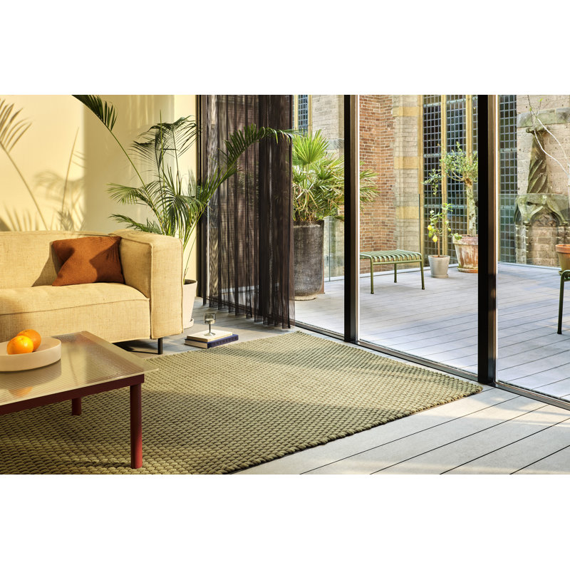 Lace Area Rug in Thyme, Rectangle 8'2" x 11'6"