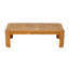 Ensemble canapé deux places et table basse extérieure Avanti en bois d'acacia massif moderne pour 2 personnes avec coussins moelleux