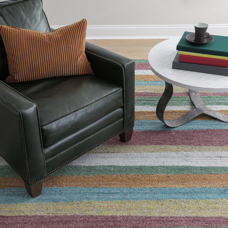 Razzamatazz Hand-Tufted Recycled Polyester Indoor/Outdoor Area Rug, Rectangle 2' x 3'
