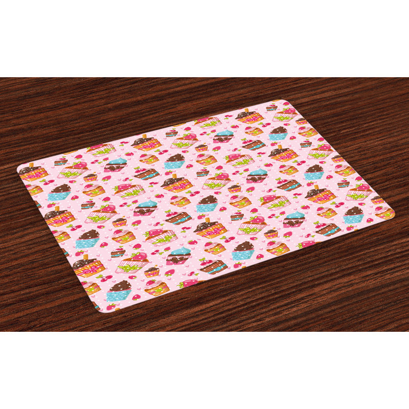 Ashmun Kitchen Cupcakes Muffins Placemat