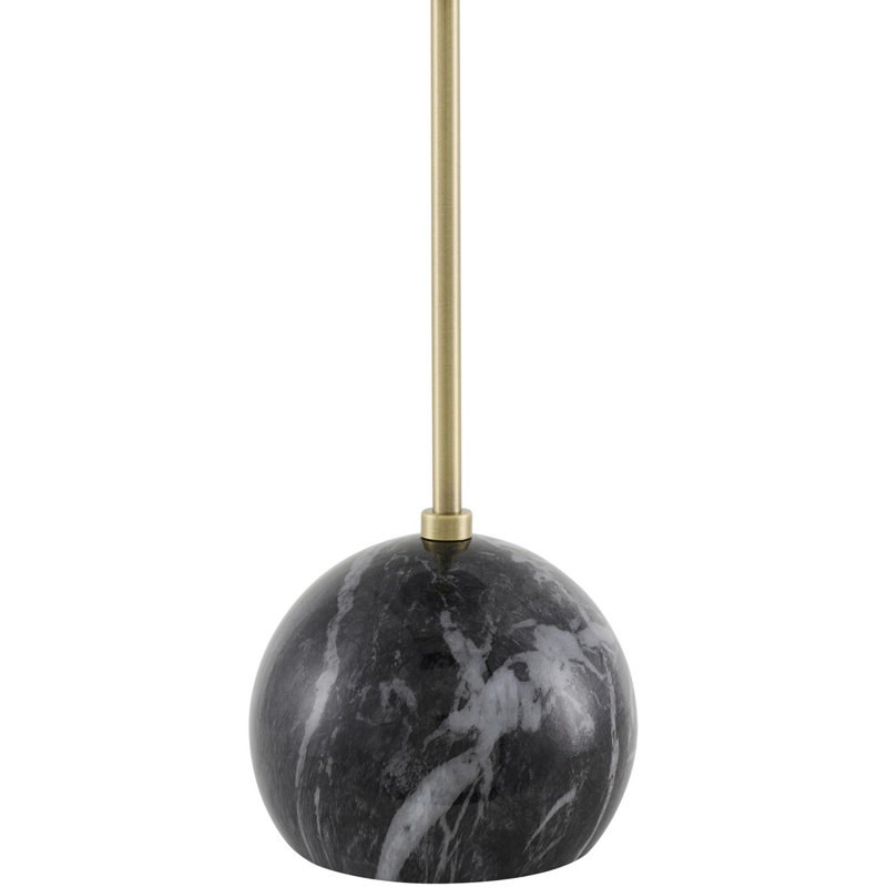 Almanza Table Lamp, Black, Black