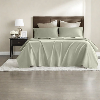 Ensembles de literie de qualité supérieure, 100% satin de coton égyptien pour maison moderne