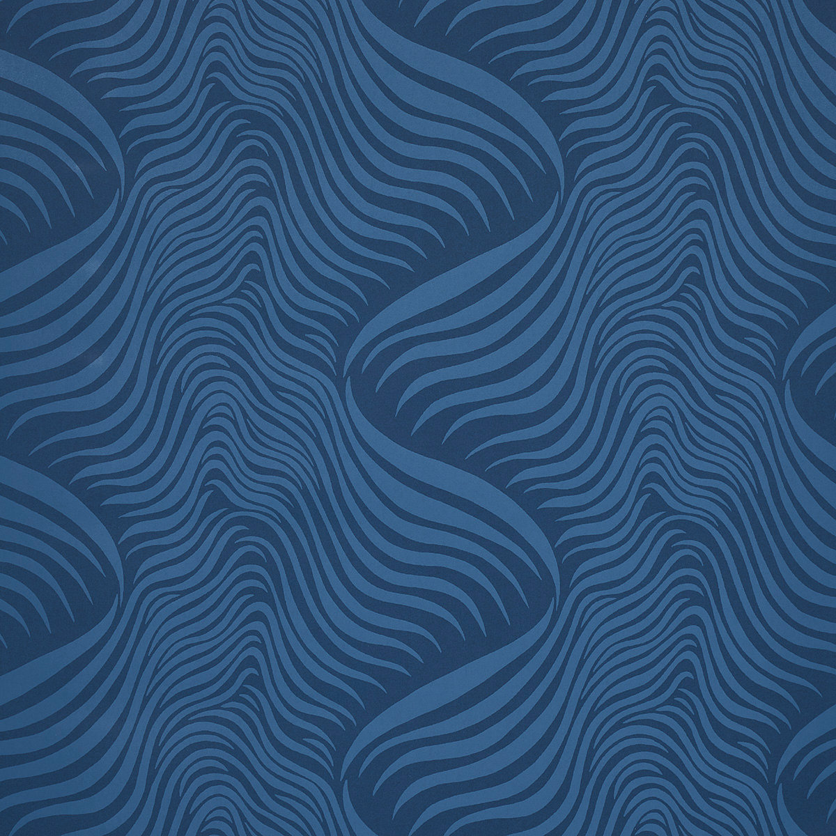 Moon River Wallpaper Roll, Navy