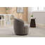 Fauteuil pivotant en chenille avec anneau en métal-1399297847