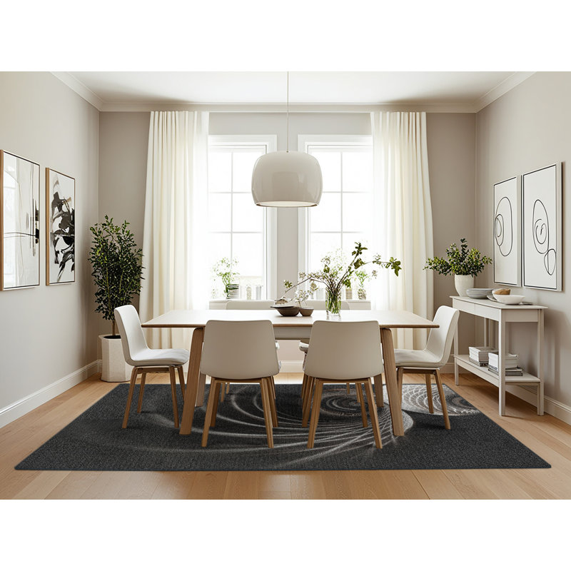 Tapis noir, Rectangle 7 pi x 10 pi