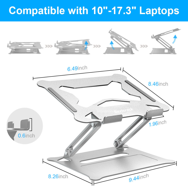 Fuleadture Multi-Screen Desktop Mount, Sliver