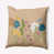 Motif floral taupe