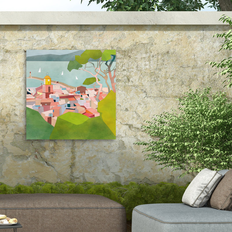 Ana Rut Bre Saint Tropez Kopie2 Outdoor  Canvas, H 14 po x l 14 po