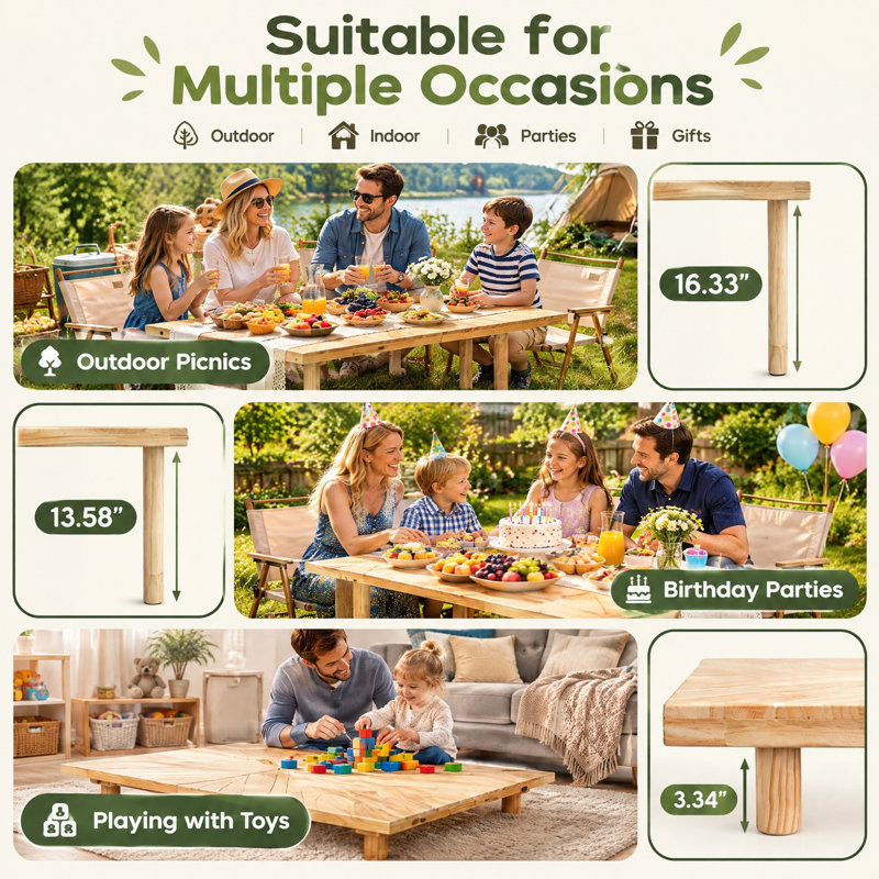 Folding Table, 60"W