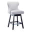 Tabouret de comptoir pivotant 23,6 po Laveya