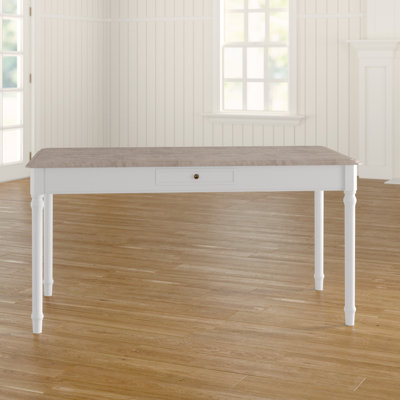 Delozier Solid Wood Base Dining Table